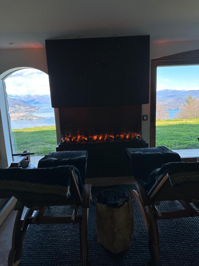 Private Luxury Spa & Silence Retreat With Spectacular View Over The Lake Maggiore Стреза Екстериор снимка